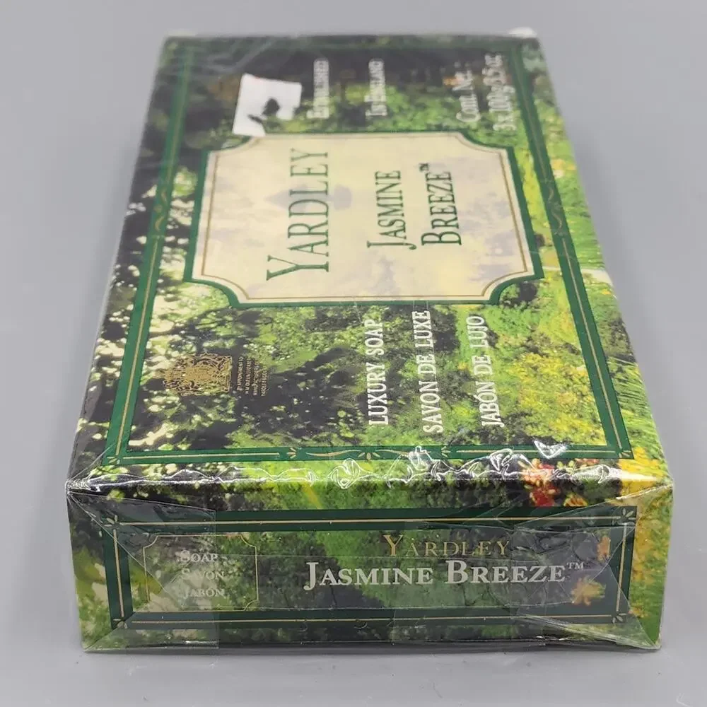 Yardley London Bath Bar Luxury Soap Discontinued Jasmine Breeze 3 Pack Sealed
